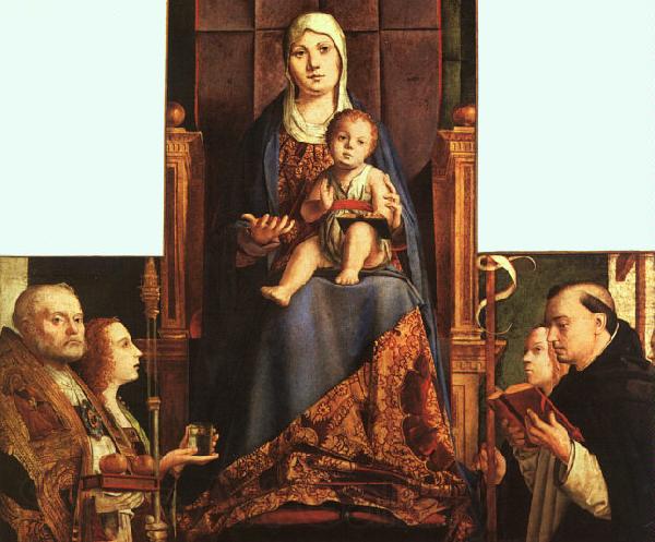 Antonello da Messina San Cassiano Altarpiece France oil painting art